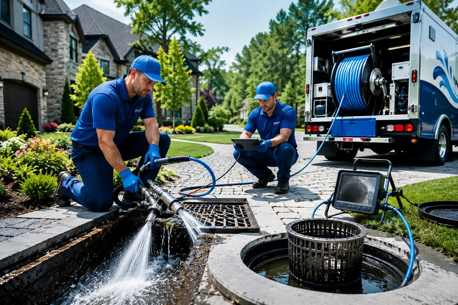 Local outdoor drain cleaning professionals in Jeffersonville, OH